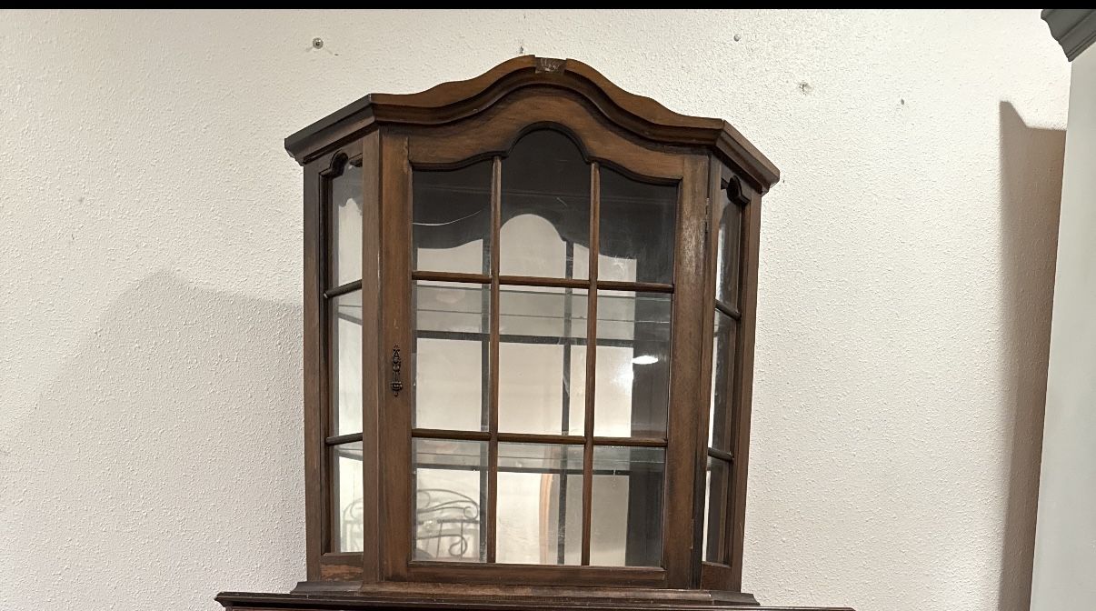 Antique Glass Cabinet