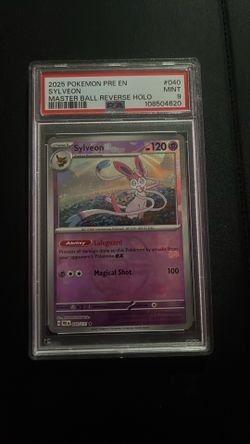 Sylveon Master Ball Psa9