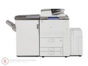Ricoh MP C6503 With Stitch Finisher, Large Capacity Trays, Fax, And More. Ready To Go
