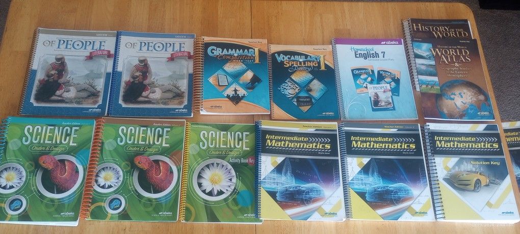 Abeka 7th Grade Student & Teacher's Books