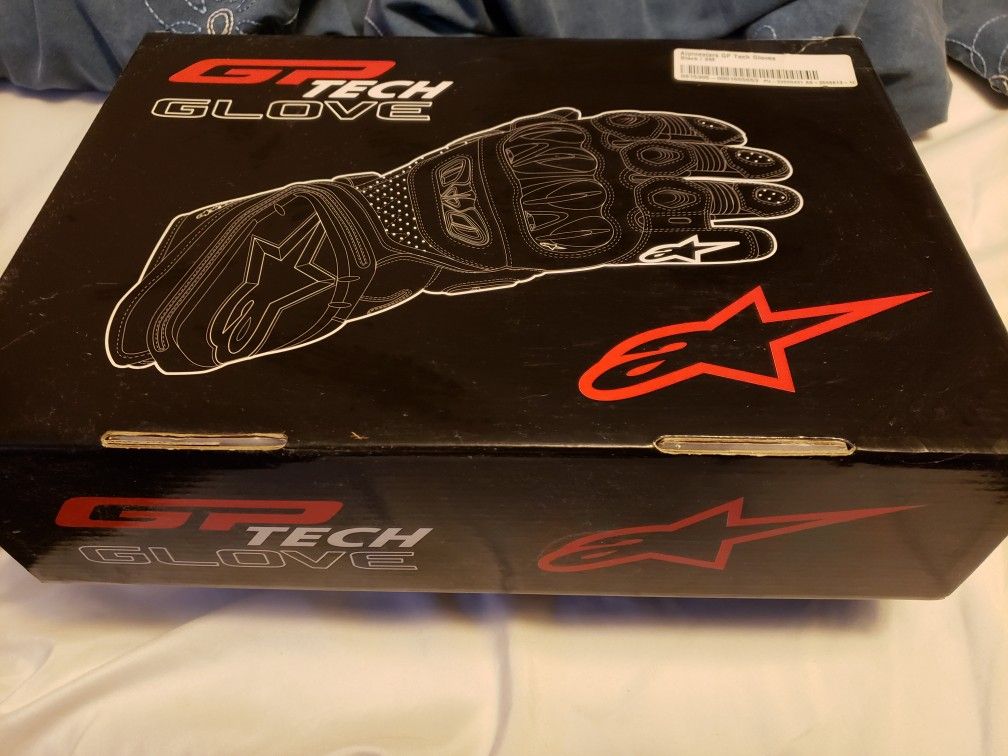 Alpinestar GPTech full kevlar gloves Med Size