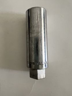 KAL 7/8" - 1/2" Dr. 6 Pt. Spark Plug Holding Socket