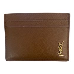 Saint Laurent YSL Leather Card Holder