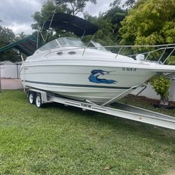 1999 Wellcraft 2400 Martinique  With Trailer 