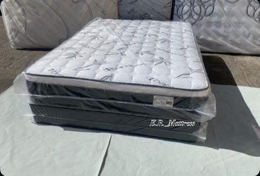 ✨Mattress Pillow Top 12” inches tall ✨ 🛏️All Sizes available  🟠Queen sizes $170 🟡Full sizes $150 🟢Twin sizes $130 🔵Cal king $280 🟣E. King $280 ?