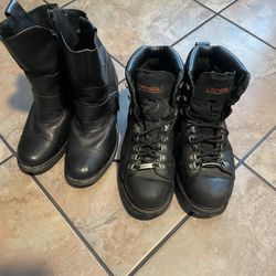Harley Davidson Boots And Helmets 