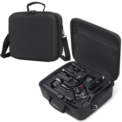 RS 4 Carrying Case, Waterproof Portable PU leather Storage Shoulder Bag Travel Case for DJI Ronin RS 4/ RS 4 Combo, 3-Axis Gimbal Lightweight Stabiliz