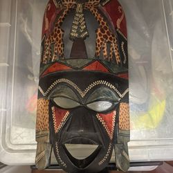 Hand Carved Wood Masks
