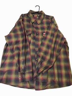 freddy dixxon flannel size 4XL