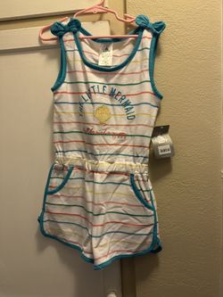 Disney Little Mermaid Kids Romper Size 5/6