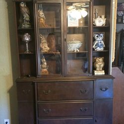 Antique China Cabinet/secretary 