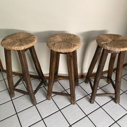 Rustic Stools 