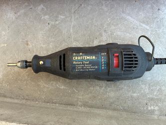 Craftsman rotary tool with case