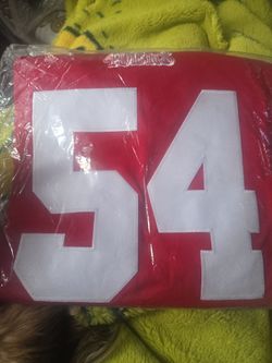 San Francisco 49ers red Fred Warner size men small