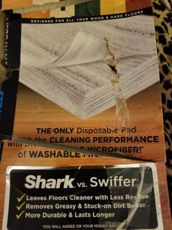 Shark 4 SaniFiber  Pads  NEW washable 