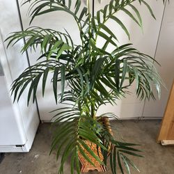 Fake / Faux Palm tree plant 43” Tall