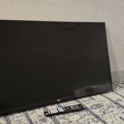 40 Inch TV with Remote