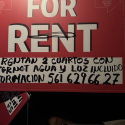 Se Renta 2 habitaciones 