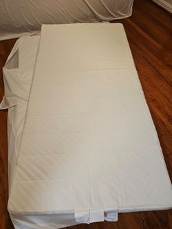 Two twin-sized ikea mattresses