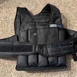 Lightly used RUNMAX 40lb weighted vest 