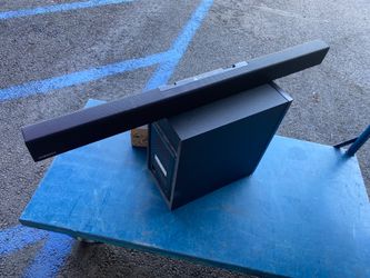 Samsung woofer & sound bar