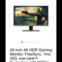 Gaming Monitor 4k