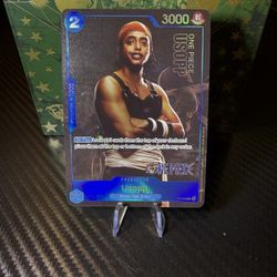 ONE PIECE LIVE ACTION USOPP CARD 