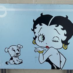 Vintage Betty Boop TV Trays