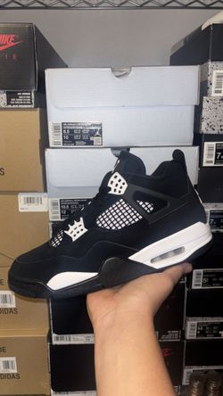 Jordan 4 Retro White Thunder 