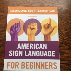 American Sign Language Books