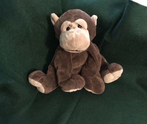 Kellytoy monkey plush.  9” Very Very soft.  Rare 