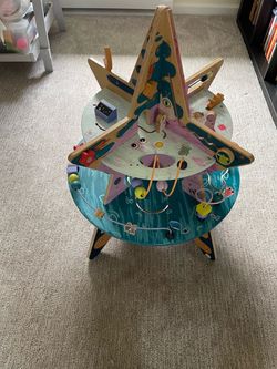 Activity center for toddlers