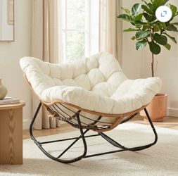 Papasan Outdoor Rocking Chair - FCY01