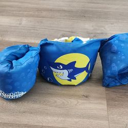 Puddle Jumper Kids Fabric Life Vest with Armbands,
