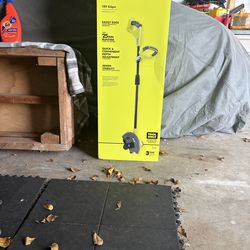 UNOPENED Ryobi one lawn edger