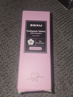 Zaxu Toothpaste Tablets