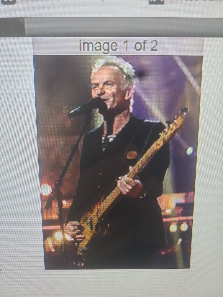 Sting - 2 Tickets - Hard Rock Live - Wed. May 28th