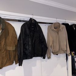 Leather Jacket Lot Size Medium $200 For All 