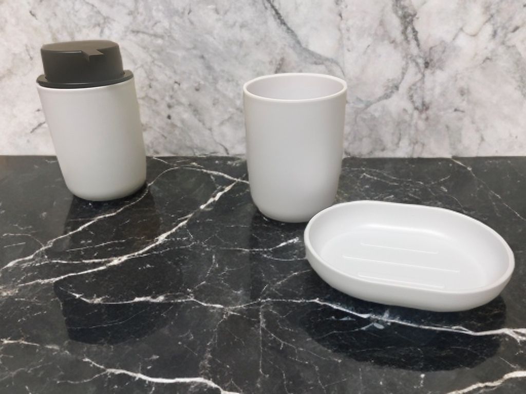 3 Piece Plastic Bath Set