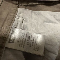 Levi's 510 Straight Fit Men's Jeans, Khaki/Tan, 3