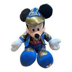 19”Disneyland Resort Mickey Mouse Plush Toy Disneyland 50th Anniversary Doll
