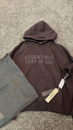 Essentials hoodie plum color Size xs