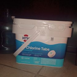 hth Pool Care Chlorine Advanced 3 inch tablets, 25 Pounds