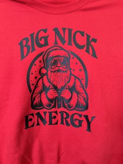 Big Nick Energy Christmas Sweater
