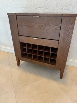 Crate & Barrel Bar Cabinet / Wine Cabinet – $50