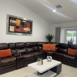 Sectional Recliner Couch/Sofa