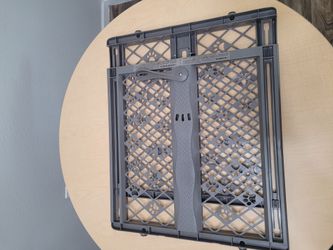North States Pet/Baby Safety Gate Gray