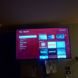 55in Tcl Onn Roku 