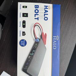 Halo air bolt (portable jump starter)