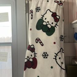 Hello kitty blanket
